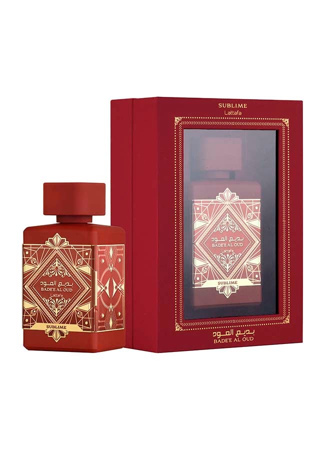Lattafa Spray Badee Al Oud Sublime 100ml - Image 2